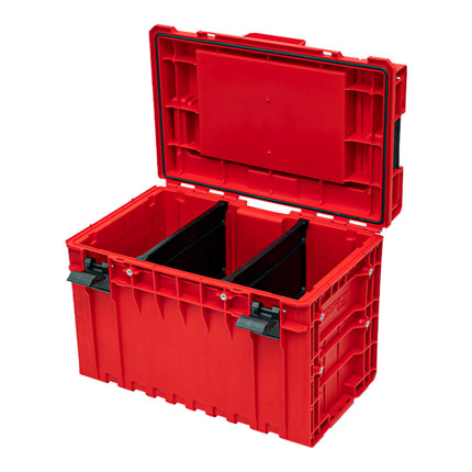 Toolbrothers RHINO XXL Werkzeugkoffer ULTRA Handling+ Höhe XL 52 l IP66 mit herausnehmbaren Trennwänden + Boxen