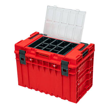 Toolbrothers RHINO XXL Werkzeugkoffer ULTRA Handling+ Höhe XL 52 l IP66 mit herausnehmbaren Trennwänden + Boxen