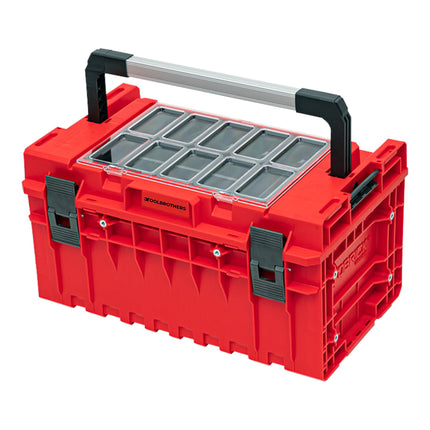 Toolbrothers RHINO XXL Valigia portautensili ULTRA Handling+ altezza L 38 l IP66 con divisori estraibili + cassette