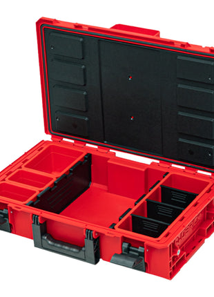 Toolbrothers RHINO XXL Werkzeugkoffer ULTRA Handling+ Höhe M 15,4 l IP66 mit herausnehmbaren Trennwänden + Boxen