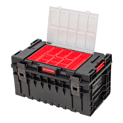 Toolbrothers RHINO XXL Valigia portautensili ECO Handling+ altezza L 38 l IP66 con divisori estraibili + cassette
