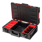 Toolbrothers RHINO XXL Werkzeugkoffer ECO Handling+ Höhe M 15,4 l IP66 mit herausnehmbaren Trennwänden + Boxen