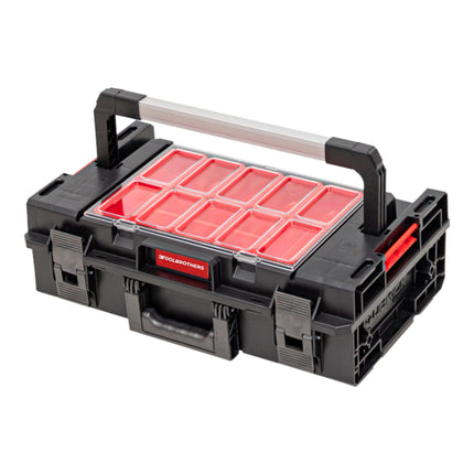 Toolbrothers RHINO XXL Mallette à outils ECO Handling+ hauteur M 15,4 l IP66 avec séparateurs amovibles + boîtes