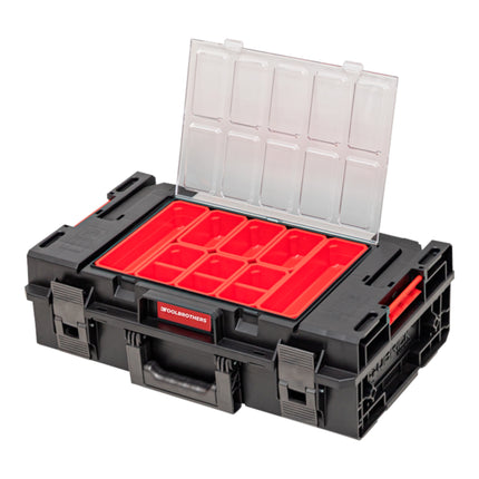Toolbrothers RHINO XXL Mallette à outils ECO Handling+ hauteur M 15,4 l IP66 avec séparateurs amovibles + boîtes