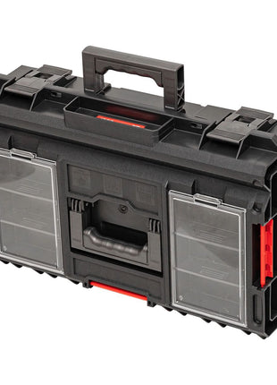 Toolbrothers RHINO XXL Werkzeugkoffer ECO Comfort+ Höhe M 15,4 l IP66 mit herausnehmbaren Trennwänden + Boxen