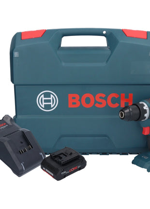 Bosch GSR 18V-55 Trapano avvitatore professionale a batteria 18 V 55 Nm brushless + 1x batteria ricaricabile ProCORE 4,0 Ah + caricabatterie + valigetta a L