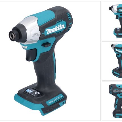 Makita DTD 157 Z 18 V 140 Nm 1/4'' Brushless Solo avvitatore a impulsi senza fili - senza batteria, senza caricabatterie