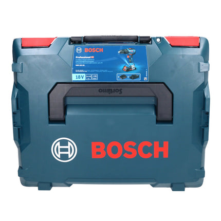 Bosch GSB 18V-55 Professional Perceuse-visseuse à percussion sans fil 18 V 55 Nm Brushless ( 06019H5300 ) + 2x batterie 4,0 Ah + chargeur + L-Boxx