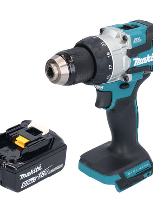 Makita DHP 489 G1 trapano a percussione a batteria 18 V 73 Nm brushless + 1x batteria ricaricabile 6,0 Ah - senza caricabatterie