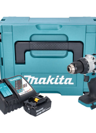 Makita DHP 489 RG1J cordless impact drill 18 V 73 Nm brushless + 1x rechargeable battery 6.0 Ah + charger + Makpac