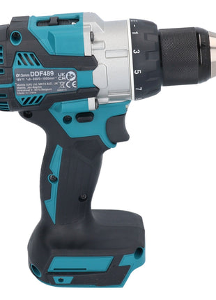 Makita DDF 489 RF1 cordless drill driver 18 V 73 Nm brushless + 1x rechargeable battery 3.0 Ah + charger