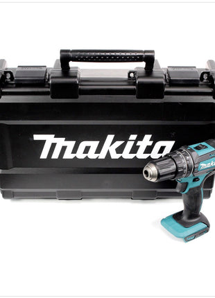 Makita DHP 482 ZK Akku Schlagbohrschrauber 18 V 62Nm im schwarzen Koffer - Toolbrothers