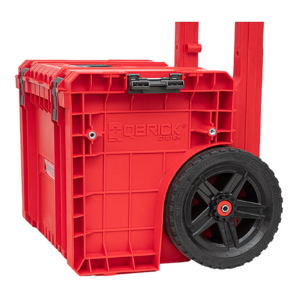 Qbrick System PRO Cart 2.0 Plus RED ULTRA HD impilabile 490 x 415 x 660 mm 29 l IP54 doppio manico telescopico estraibile