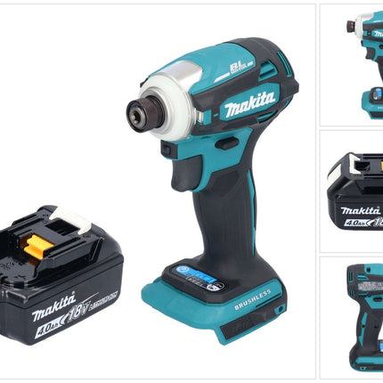 Avvitatore a impulsi a batteria Makita DTD 172 M1 18 V 180 Nm 1/4" brushless + 1x batteria ricaricabile 4,0 Ah - senza caricabatterie
