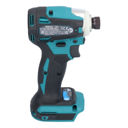 Avvitatore a impulsi a batteria Makita DTD 172 M1 18 V 180 Nm 1/4" brushless + 1x batteria ricaricabile 4,0 Ah - senza caricabatterie
