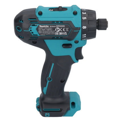 Makita DF 033 DZ Perceuse-visseuse sans fil 12 V max. 30 Nm 1/4'' Solo - sans batterie, sans chargeur