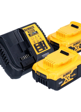 DeWalt DCS 565 P2 Sega circolare a batteria 18 V 165 mm brushless + 2x batteria 5,0 Ah + caricabatteria