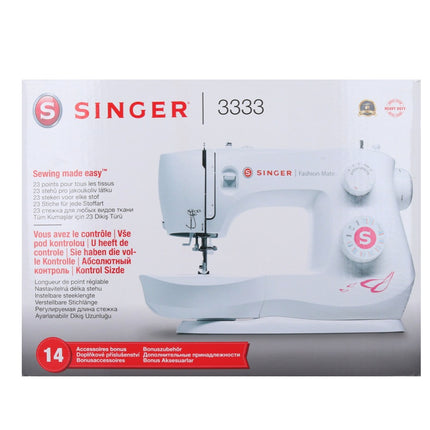 Singer Fashion Mate 3333 Nähmaschine 60 Watt 23 Nähprogramme