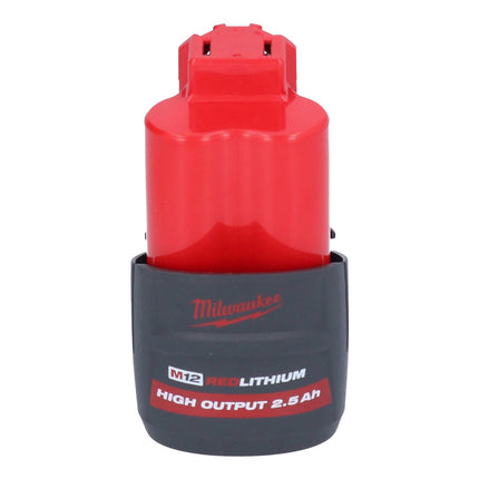 Avvitatore a impulsi a batteria Milwaukee M12 FID2-251 12 V 170 Nm 1/4" brushless + 1x batteria ricaricabile 2,5 Ah - senza caricabatterie