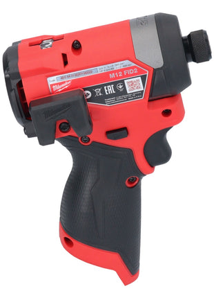 Milwaukee M12 FID2-401 akumulatorowy klucz udarowy 12 V 170 Nm 1/4" bezszczotkowy + 1x akumulator 4,0 Ah + ładowarka
