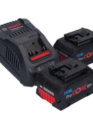 Bosch GWS 18V-10 Professional amoladora angular a batería 18 V 115 mm sin escobillas + 2x batería ProCORE 8,0 Ah + cargador