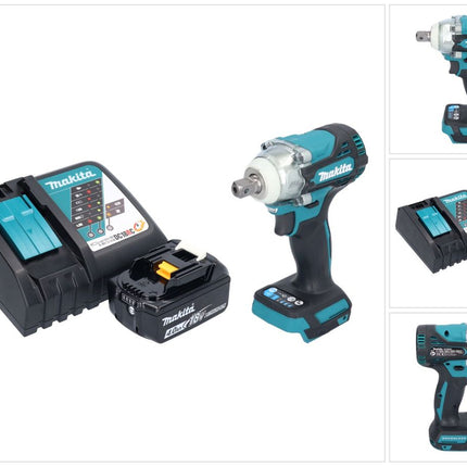 Avvitatore a impulsi a batteria Makita DTW 301 RM1 18 V 330 Nm 1/2" brushless + 1x batteria ricaricabile 4,0 Ah + caricabatterie