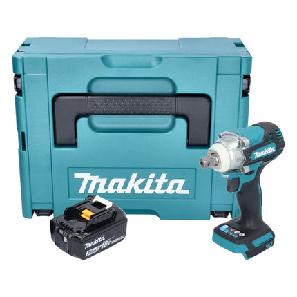 Avvitatore a impulsi a batteria Makita DTW 301 F1J 18 V 330 Nm 1/2" brushless + 1x batteria ricaricabile 3,0 Ah + Makpac - senza caricabatterie