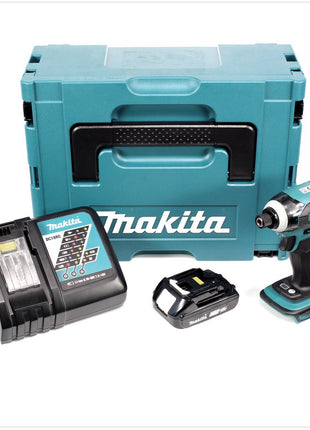 Makita DTD 146 Y1J-D 18 V Li-ion Akku Schlagschrauber im Makpac mit 1x BL 1815 N 1,5 Ah Akku und DC 18 RC Ladegerät - Toolbrothers