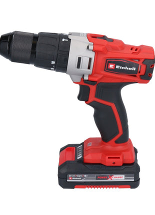 Einhell TE-CD 18/2 Li-i-Kit trapano a percussione a batteria 18 V 44 Nm + 2x batteria ricaricabile 1,5 Ah + caricatore + borsa