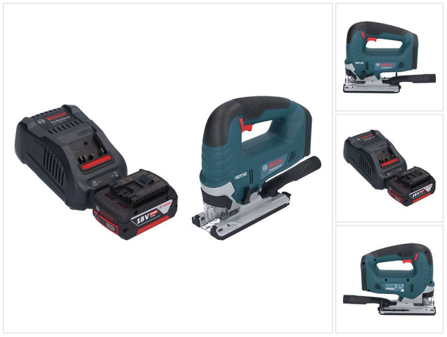 Scie sauteuse sans fil Bosch GST 18V-125 B Professional 18 V 125 mm Brushless + 1 batterie 5,0 Ah + chargeur
