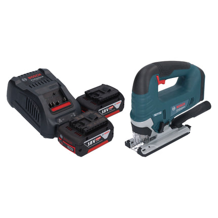 Scie sauteuse sans fil Bosch GST 18V-125 B Professional 18 V 125 mm Brushless + 2 batteries 5,0 Ah + chargeur