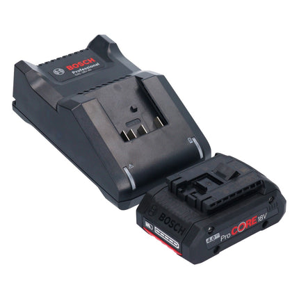 Bosch GST 18V-125 B Professional Scie sauteuse sans fil 18 V 125 mm Brushless + 1x batterie ProCORE 4,0 Ah + chargeur