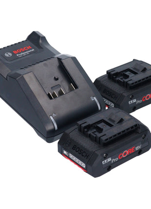 Bosch GST 18V-125 B Profesjonalna wyrzynarka akumulatorowa 18 V 125 mm bezszczotkowa + 2x akumulator ProCORE 4,0 Ah + ładowarka