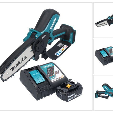 Makita DUC 150 RF 18 V 15 cm Tronconneuse d'elagage sans fil + 1x Batterie 3,0 Ah + chargeur