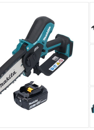 Makita DUC 150 M cordless chainsaw 18 V 15 cm brushless + 1x battery 4.0 Ah - without charger