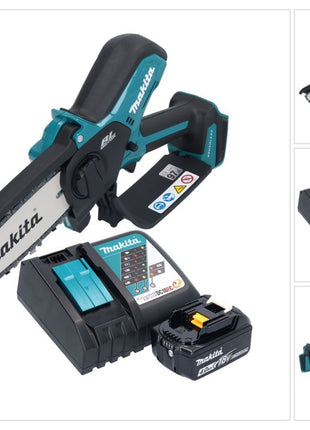 Makita DUC 150 RM cordless chainsaw 18 V 15 cm brushless + 1x battery 4.0 Ah + charger
