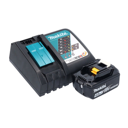 Makita DUC 150 RM 18 V 15 cm Tronconneuse d'elagage sans fil + 1x Batterie 4,0 Ah + chargeur
