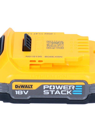 DeWalt DCW 682 NT cordless flat dowel cutter 18 V 102 x 20 mm brushless + 1x Powerstack battery 1.7 Ah + TSTAK - without charger