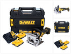 DeWalt DCW 682 D2T Fraiseuse sans fil pour chevilles plates 18 V 102 x 20 mm Brushless + 2x batterie 2,0 Ah + chargeur + TSTAK