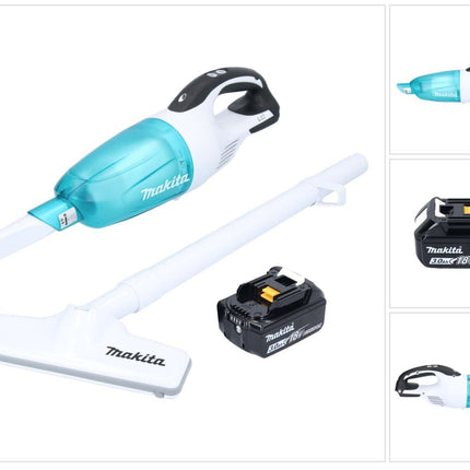 Makita DCL 181 FF1WX Akku Staubsauger 18 V 53 mbar 0,65 L + 1x Akku 3,0 Ah - ohne Ladegerät