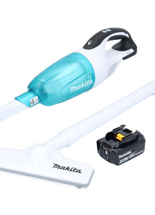 Makita DCL 181 FM1WX Cordless hoover 18 V 53 mbar 0.65 L + 1x rechargeable battery 4.0 Ah - without charger