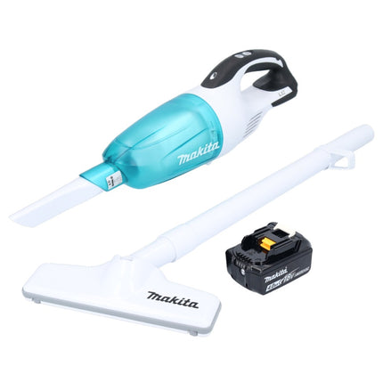 Makita DCL 181 FM1WX Aspiratore a batteria 18 V 53 mbar 0,65 L + 1x batteria ricaricabile 4,0 Ah - senza caricabatteria
