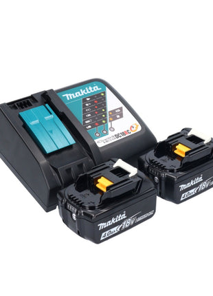 Aspiratore a batteria Makita DCL 181 FRMWX 18 V 53 mbar 0,65 L + 2x batteria ricaricabile 4,0 Ah + caricatore