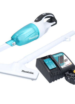 Aspiratore a batteria Makita DCL 181 FRG1WX 18 V 53 mbar 0,65 L + 1x batteria ricaricabile 6,0 Ah + caricatore