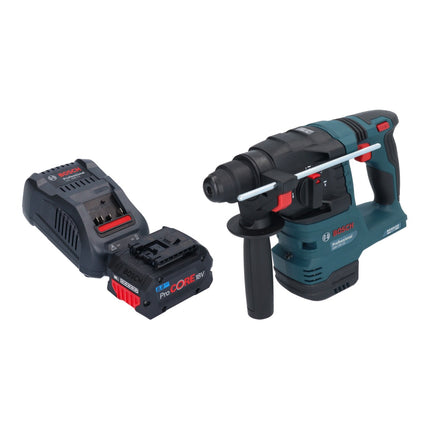 Bosch GBH 18V-22 Trapano a percussione professionale a batteria 18 V 1,9 J SDS Plus Brushless + 1x batteria ricaricabile ProCORE 8,0 Ah + caricabatterie