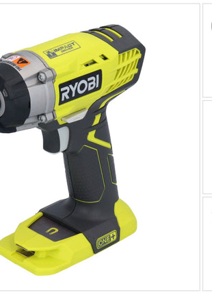 RYOBI RID1801M Avvitatore a impulsi a batteria 18 V 220 Nm ( 5133001168 ) Solo - senza batteria, senza caricabatterie