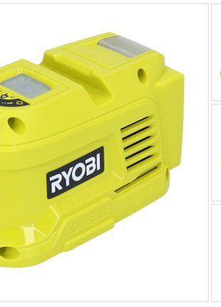 RYOBI RY18BI150A-0 Akku Wechselrichter 18 V Ports 1 kontinuierliche Wattage 150 ( 5133004895 ) Solo - ohne Akku, ohne Ladegerät