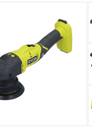 RYOBI R18P-0 ONE+ cordless eccentric polisher 18 V 125 mm 7500 rpm solo ( 5133004845 ) - without battery, without charger
