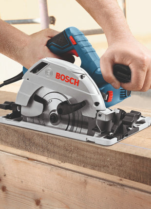 Bosch GKS 55+ GCE Professional portable circular saw 1350 W 165 mm + L-Boxx ( 0601682101 )