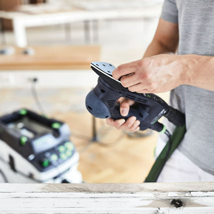 Festool STF V93/6 P150 GR/100 Schleifblatt Granat ( 497395 ) für RO 90 DX, DX 93, RS 300, RS 3, LRS 93 (Bügeleisenschleifschuh)